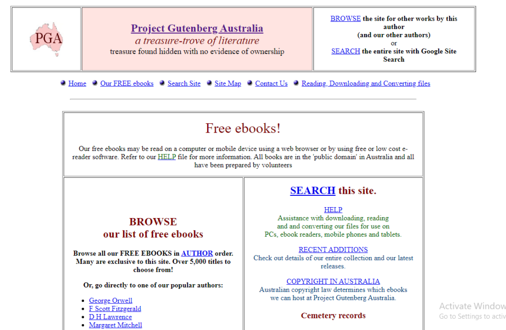 Project Gutenberg Australia